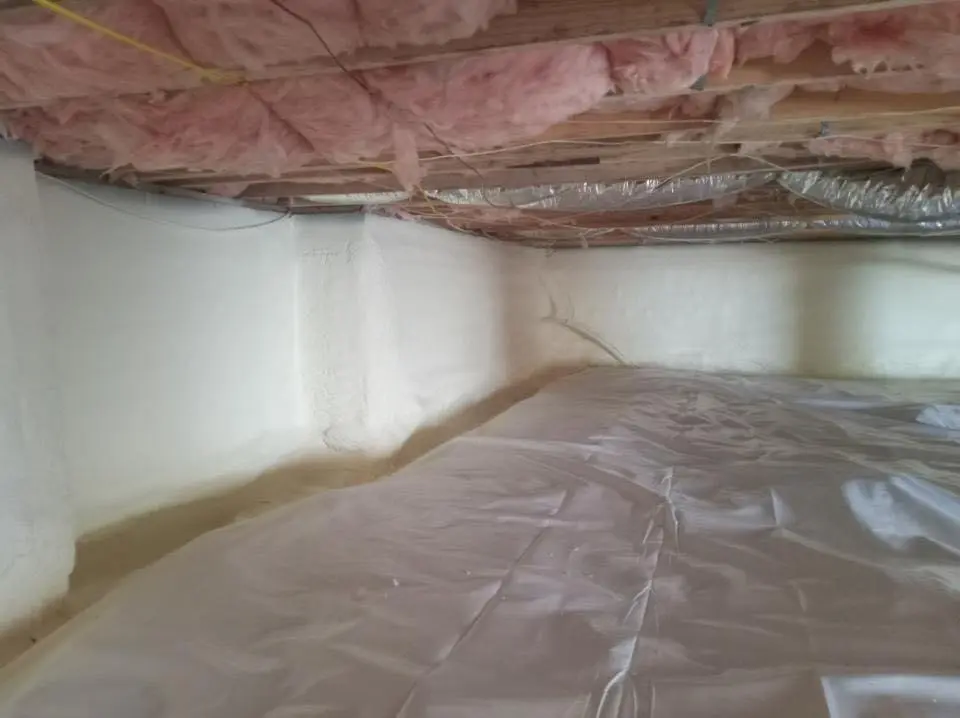 Crawl space encapsulation with closed-cell spray foam for Roof Maintenance in Washougal